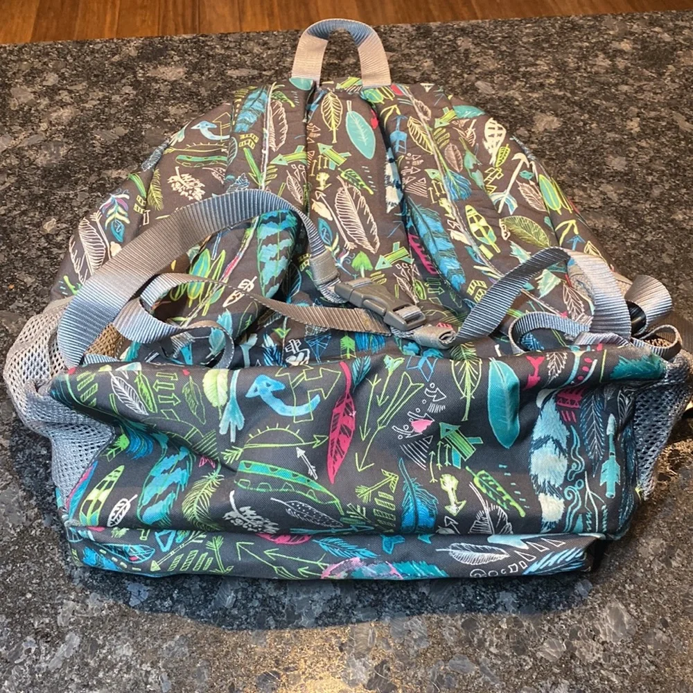 LL Bean School Camping Backpack 4 Compartment